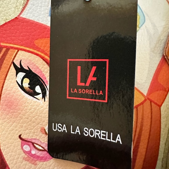 LA Sorella Tote with Shoulder Strap NWT - Picture 3 of 4